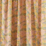 Beautiful Yellow Floral Print Cotton Fabric - Image 3