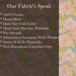 Beautiful Yellow Floral Print Cotton Fabric - Image 6