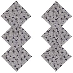 Dinner Kitchen Table Cotton Napkins Blue Floral Print - Image 7
