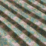 Green Cloth Napkins Set Hand Block Floral Printed - Image 9