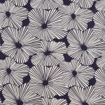 Hand Block Print Cotton Blue Floral Running Craft Fabric