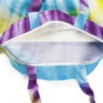 Indian Tie Dye Tote Cotton Handbag - Image 3