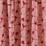 Maroon Hand Block Floral Printed Cotton Fabric - Image 4