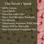 Maroon Hand Block Floral Printed Cotton Fabric - Image 6