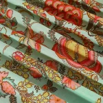 New Green Floral Print Cotton Napkins 48 PCS - Image 10