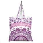 Ombre Mandala Shopping Bags Reusable Carry Bag
