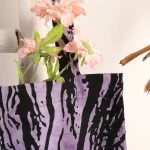 Purple Forest Bag Double Handles Tote Shopping Bag - Image 5