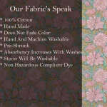 Sanganer Green Floral Print Cotton Fabric - Image 6