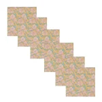Set of 24 PC Square Napkins Hand Block Printed - Image 2
