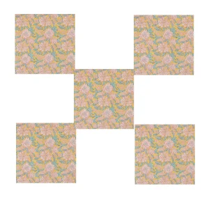 Set of 24 PC Square Napkins Hand Block Printed - Image 3