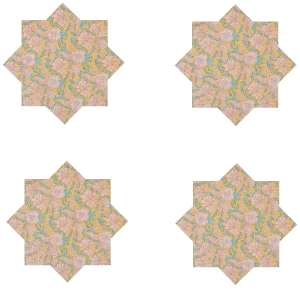 Set of 24 PC Square Napkins Hand Block Printed - Image 4