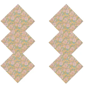 Set of 24 PC Square Napkins Hand Block Printed - Image 6