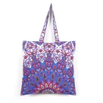Shopping Tote Bag Cotton Eco-Friendly Mandala Print