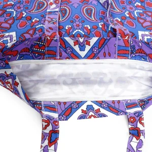 Shopping Tote Bag Cotton Eco-Friendly Mandala Print - Image 3