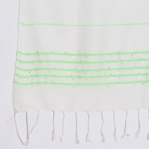 Women Wrap Striped Pattern Scarves Style Neck Stole - Image 7