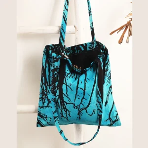 Women's Turquoise Shoulder Bag Summer Handbag - Image 3