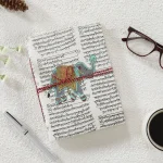 80 Unlined Recycled Paper Pages Notebook Diary - Image 2