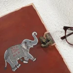 Elephant Notepad Genuine Leather Diary With C-Lock - Image 4