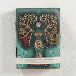 Leather Vintage Journal Book Shadow Lock Closure 200 Page