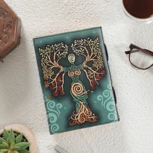 Leather Vintage Journal Book Shadow Lock Closure 200 Page - Image 6
