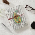 Paisley Print Binding Journal Notebook Unique Gift for Her - Image 3