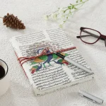 Peacock Hand Paint Vintage Journal Notebook