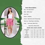 Pink Scorpions Printed Shorts with Side Pockets - Image 3