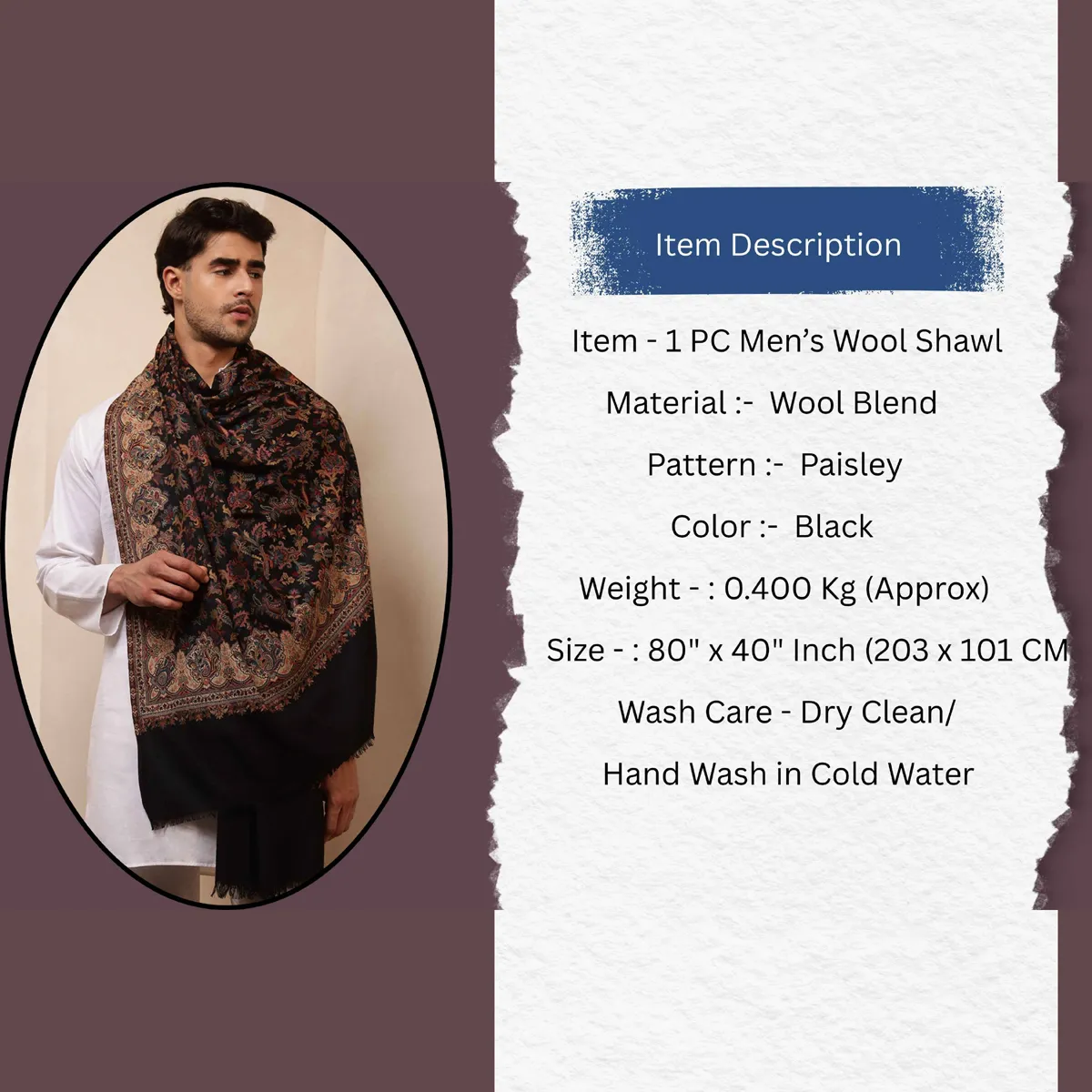 black-paisley-soft-and-warm-winter-shawl MWS-50 (11)