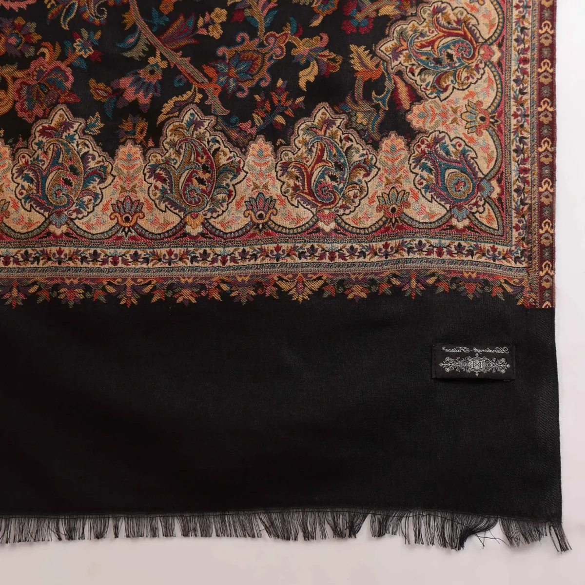 black-paisley-soft-and-warm-winter-shawl MWS-50 (6)