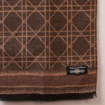 Brown Tartan Pattern Style Cashmiri Scarf - Image 8