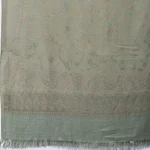 Green Paisley Soft and Warm Winter Stole - Image 6