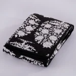 Living Room, Bed, Sofa & Chair Decor Black Tree Print Blanket - Image 2