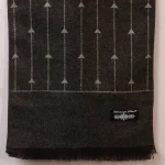 Men's Gray Color Muffler Stylish Triangle Scarf - Image 8
