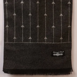 Men's Gray Color Muffler Stylish Triangle Scarf - Image 8