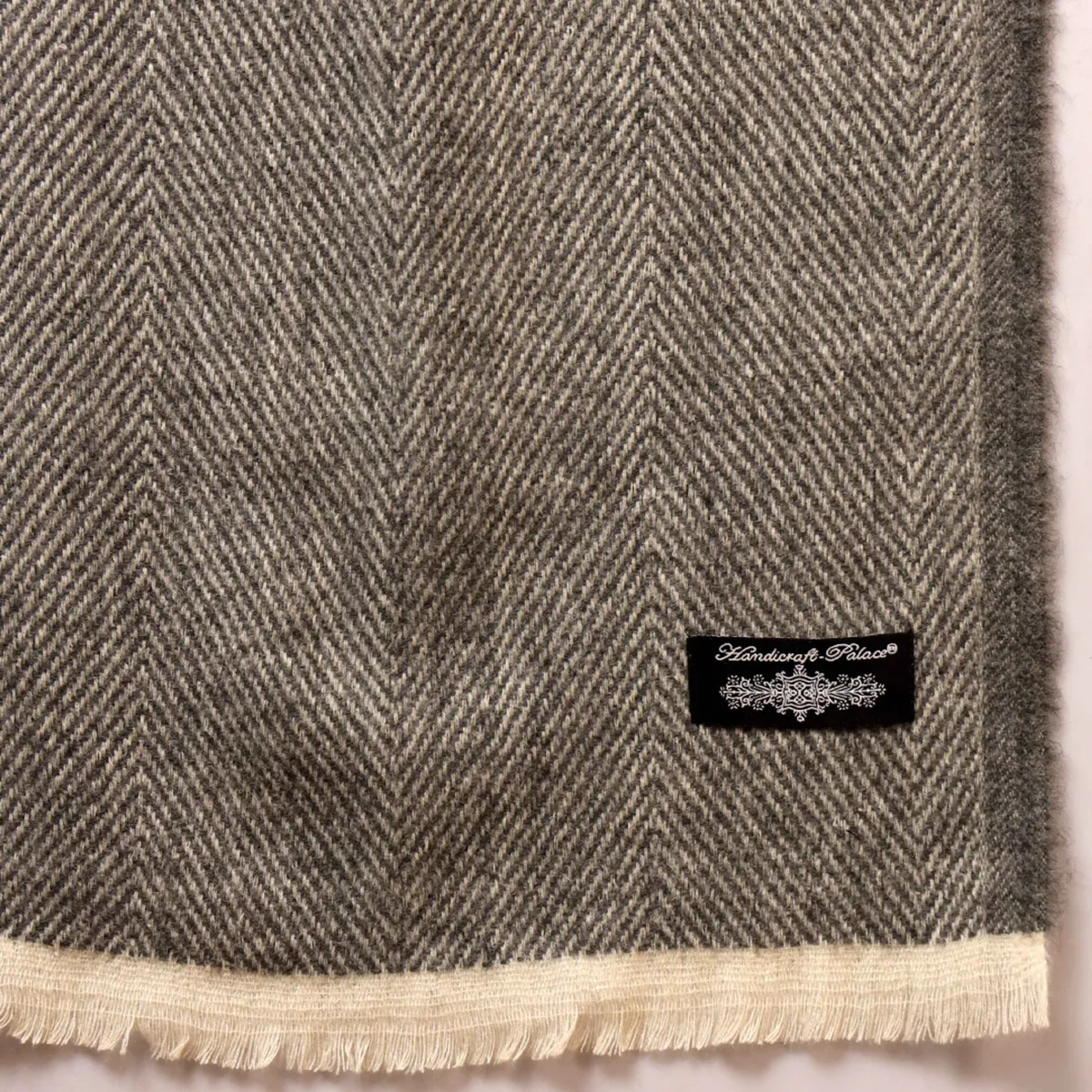 mens-gray-herringbone-pattern-muffler WM-173 (7)