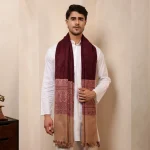 Men's Oversize Shawl Paisley Thick Blanket