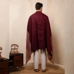 Men's Oversize Shawl Paisley Thick Blanket - Image 10