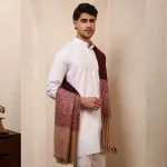 Men's Oversize Shawl Paisley Thick Blanket - Image 5
