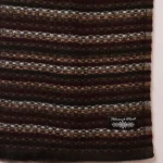 Men's Wine Color Striped Scarf Winter Woolen Muffler - Image 8