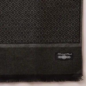 Neck Wrap Windproof Black Abstract Muffler - Image 8