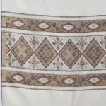 NEW Kashmiri Stole White Color Pashmina Scarf - Image 6