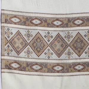 NEW Kashmiri Stole White Color Pashmina Scarf - Image 6