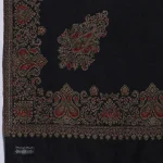 New Kashmiri Women's Wool Shawl Stole Black Paisley Wrap - Image 5