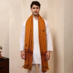Oversized Mustard Color Men's Shawl