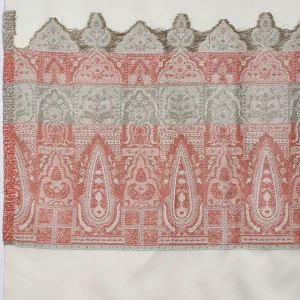 Women Kullu Shawl, Winter White Leaf Shawl - Image 6