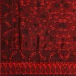 Red And Black Paisley Women's Stole - Image 6