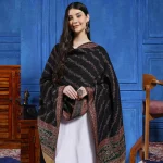 Women's Gorgeous Gifts For Black Floral Stole