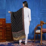 Women's Gorgeous Gifts For Black Floral Stole - Image 5