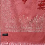 Women's Thulian Pink Leaf Stole Great Gift For Girlfriend - Image 6