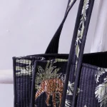 Handmade Black Forest Quilted Cotton Tote Bags - Image 3